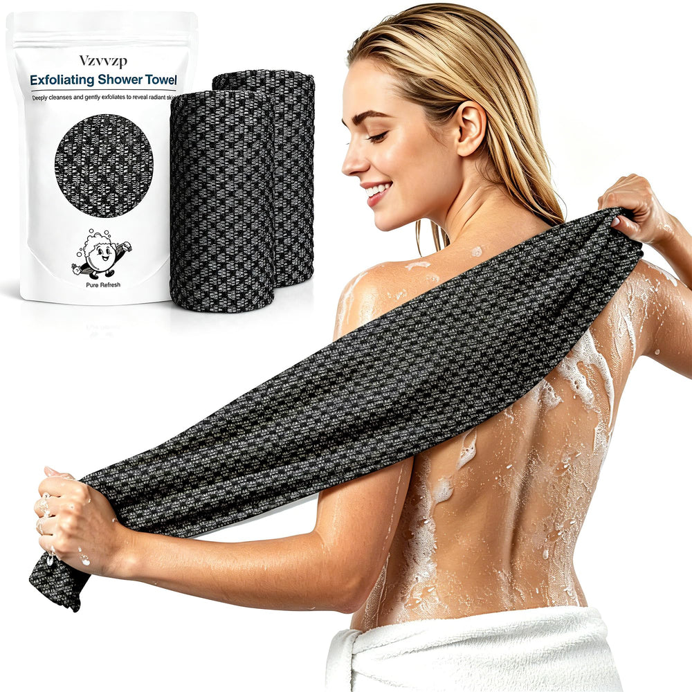 Vzvvzp Blissal front packaging showing 2-pack and black color benefit durable hygiene