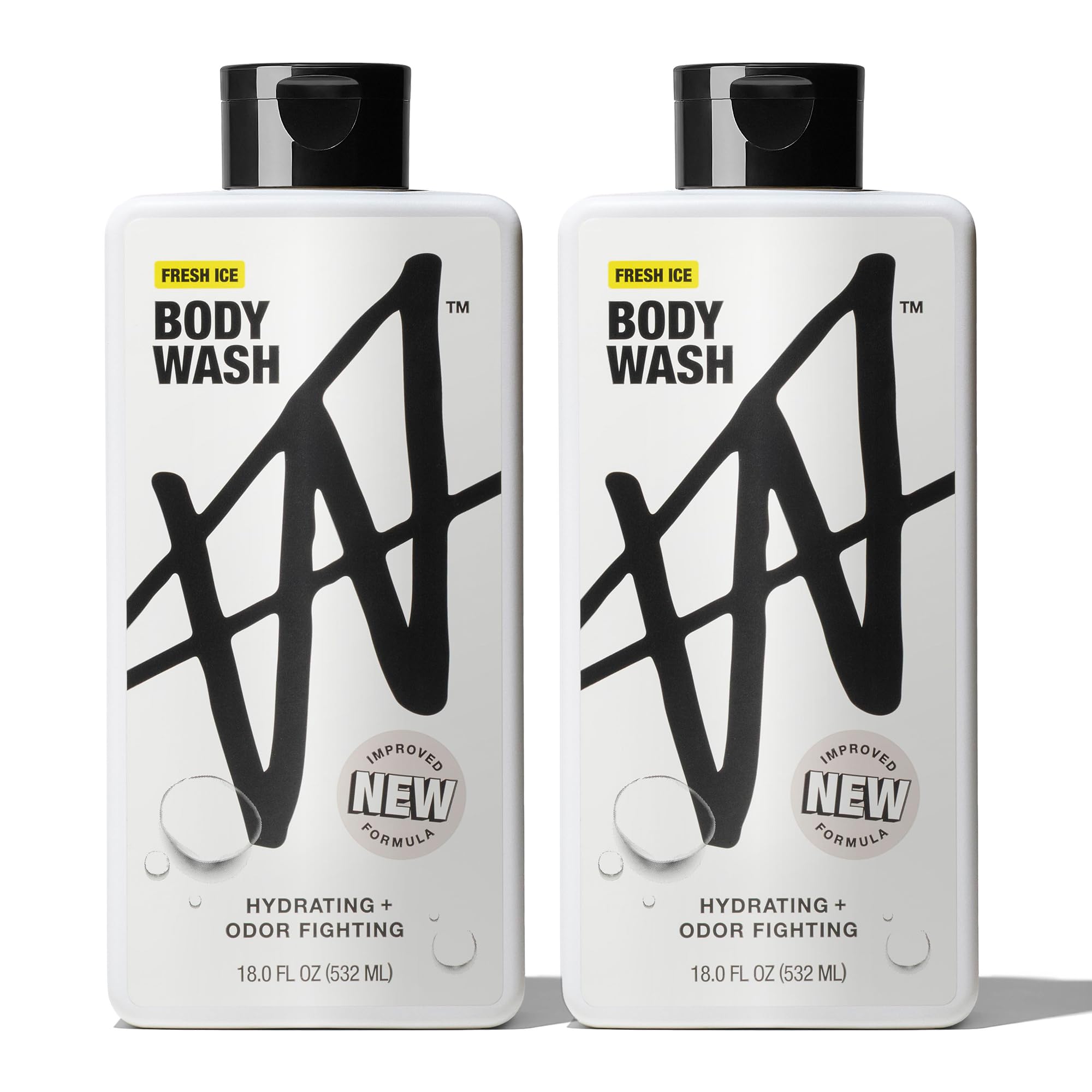 W By Jake Paul front packaging showing bold Fresh Ice label and 18 fl oz size