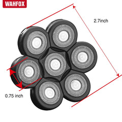 WAHFOX cleaning brush with blade cover included for quick maintenance and longer blade life