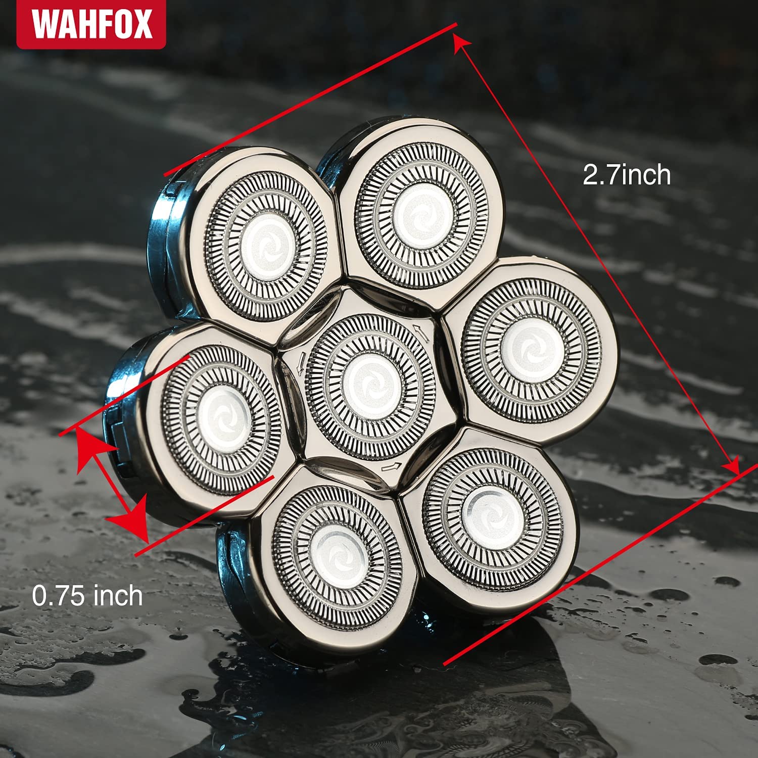 WAHFOX label and bayonet interface close-up showing compatibility and snap-on design