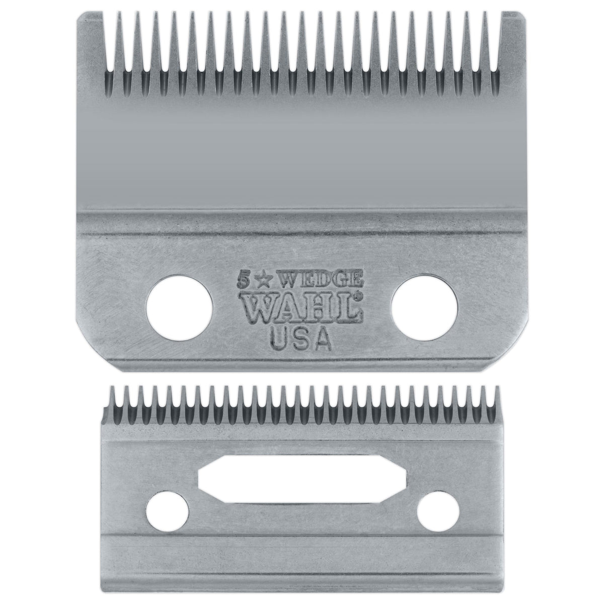 Wahl 2228 front view showing blade teeth for precise cuts