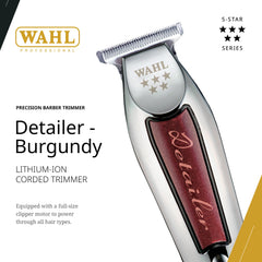 Wahl Professional T‑blade closeup highlighting adjustable edge for precise lining