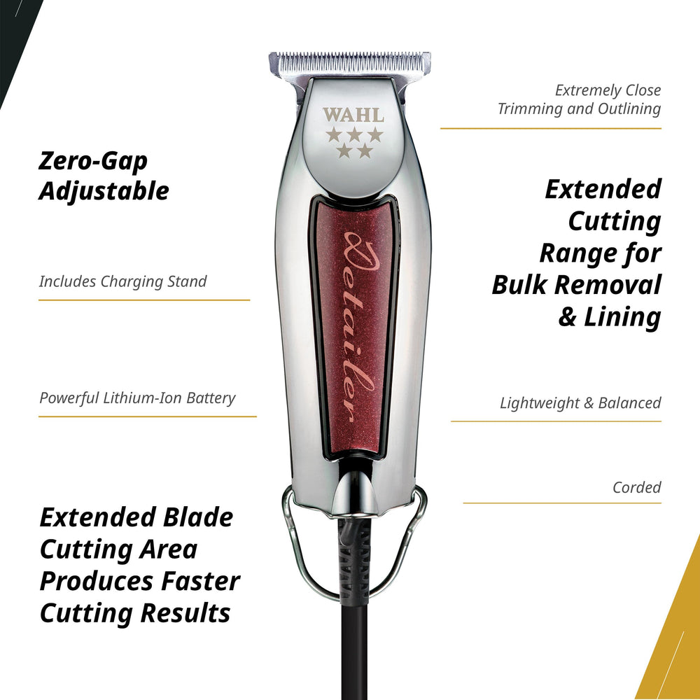 Wahl Professional 8081 in hand demonstrating comfortable grip for long use