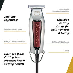 Wahl Professional 8081 in hand demonstrating comfortable grip for long use