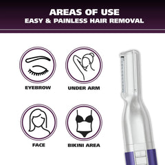 Wahl close-up of stainless steel blades highlighting precision and long-lasting cutting