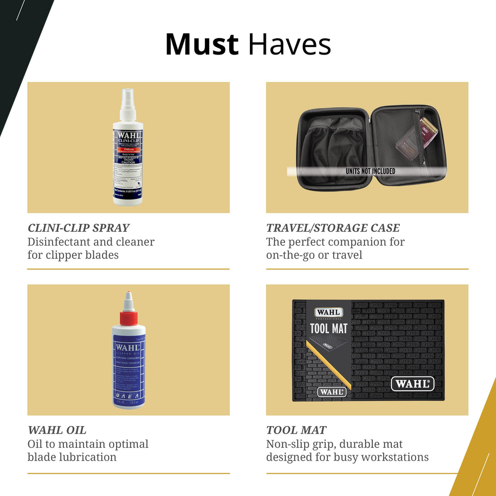 Wahl blade beside ruler size comparison for accurate fit and scale