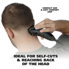 Wahl clipper side with taper lever for precise length control benefit