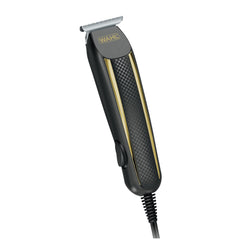 Wahl Edge Pro front view showing compact corded trimmer and housing benefit: reliable power