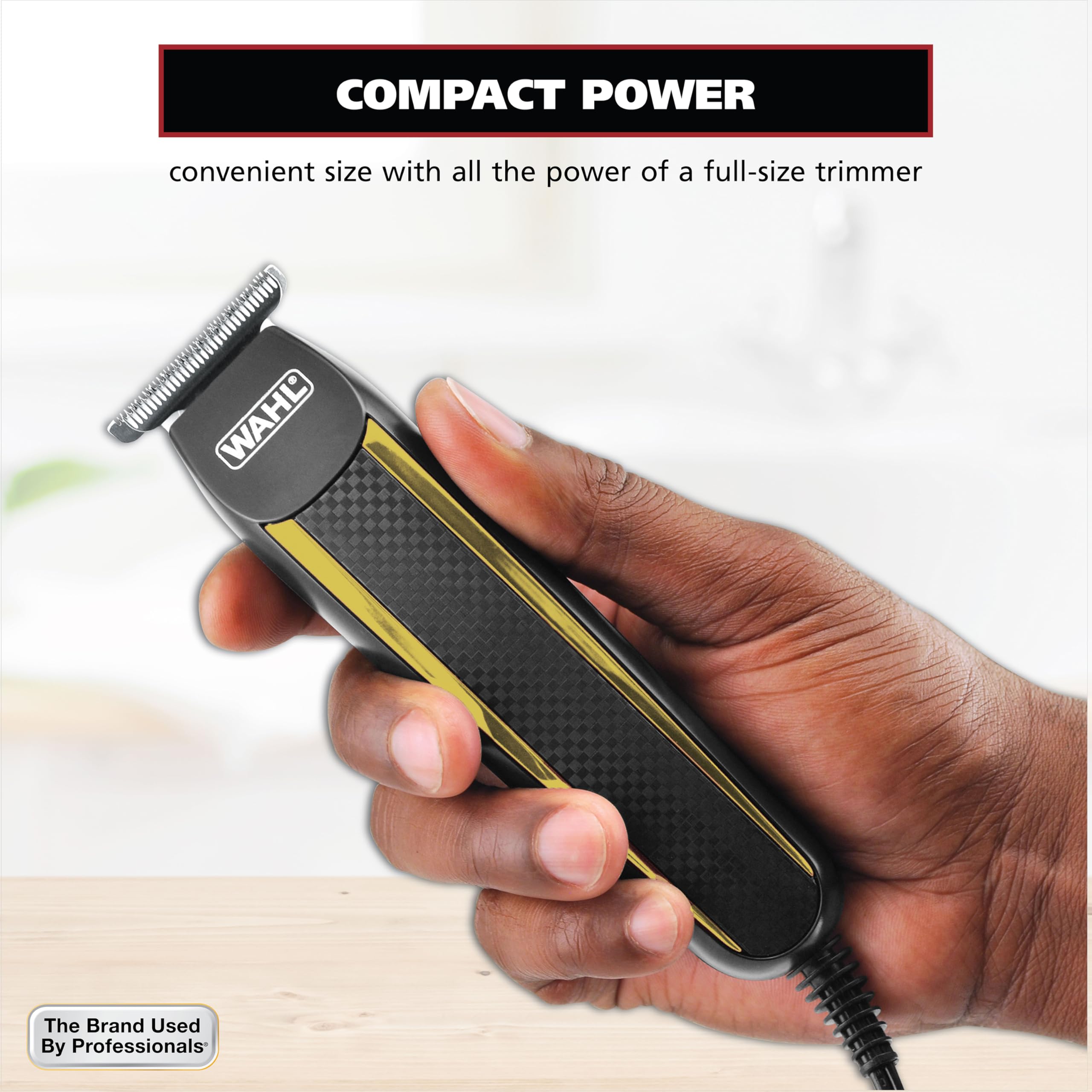 Wahl Edge Pro guide combs laid out showing eight sizes and benefit: consistent lengths
