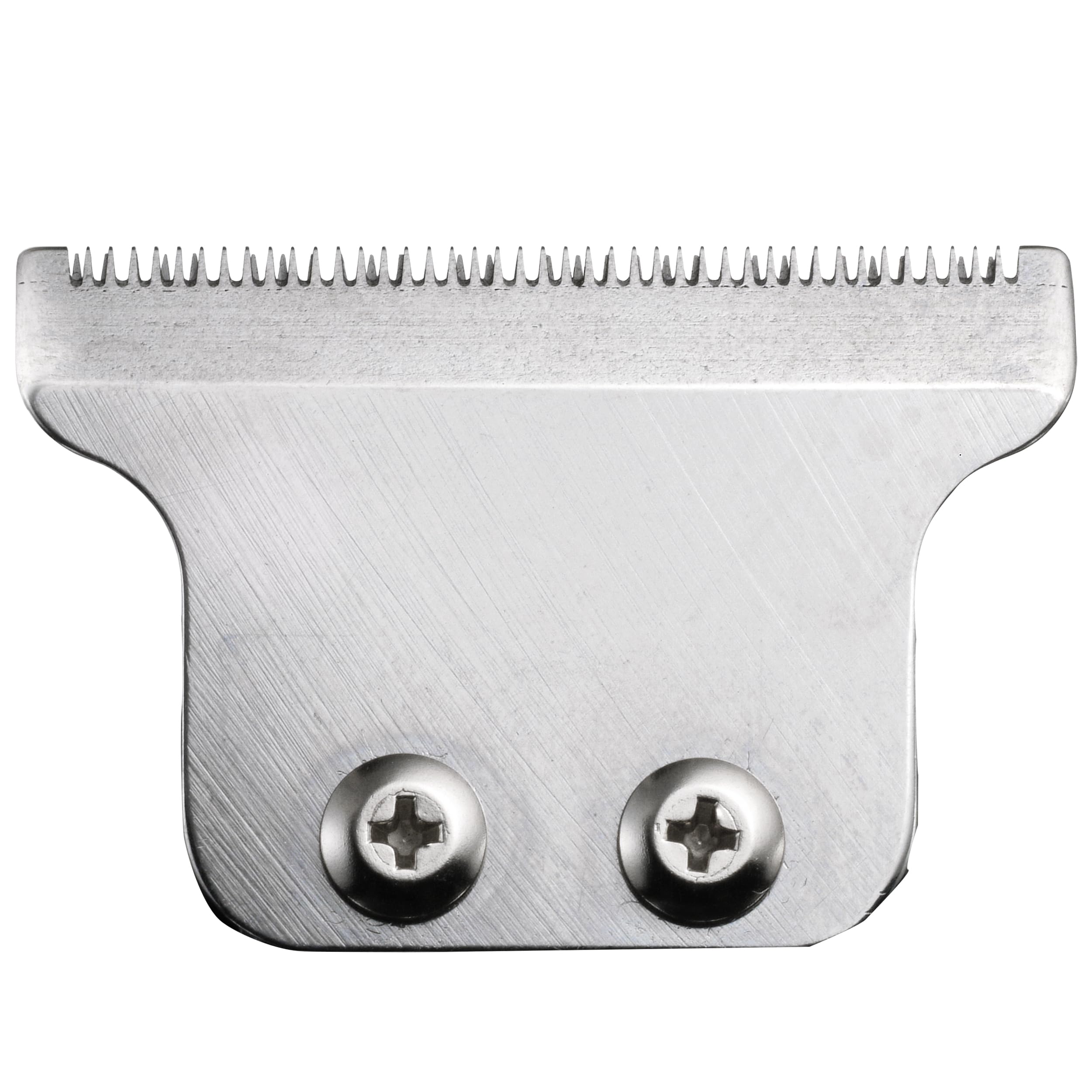 Wahl extra wide T-blade front view showing clean edge and professional precision