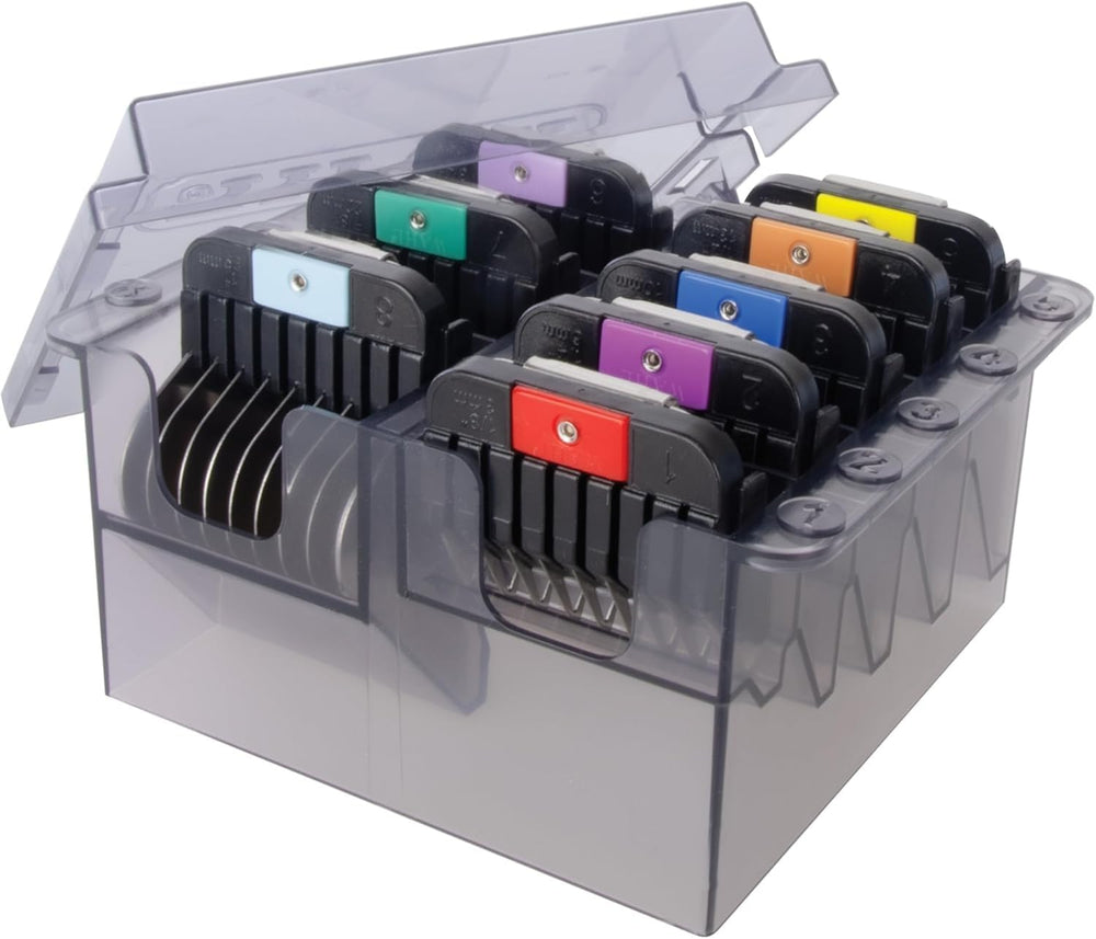 Wahl front packaging showing the Pro Animal comb set and quick identification benefit