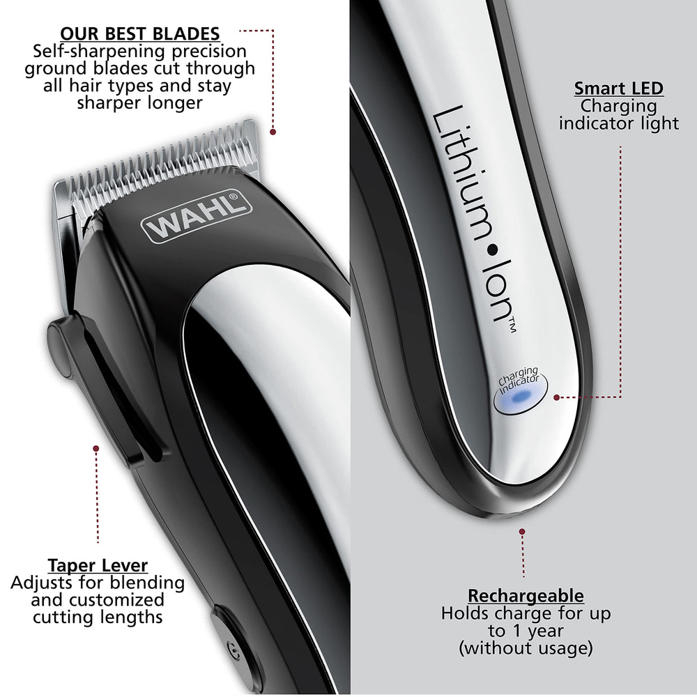Wahl assortment of guide combs and accessories for accurate length control