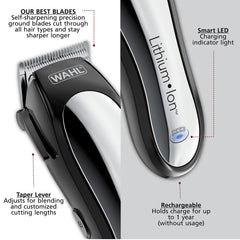 Wahl assortment of guide combs and accessories for accurate length control