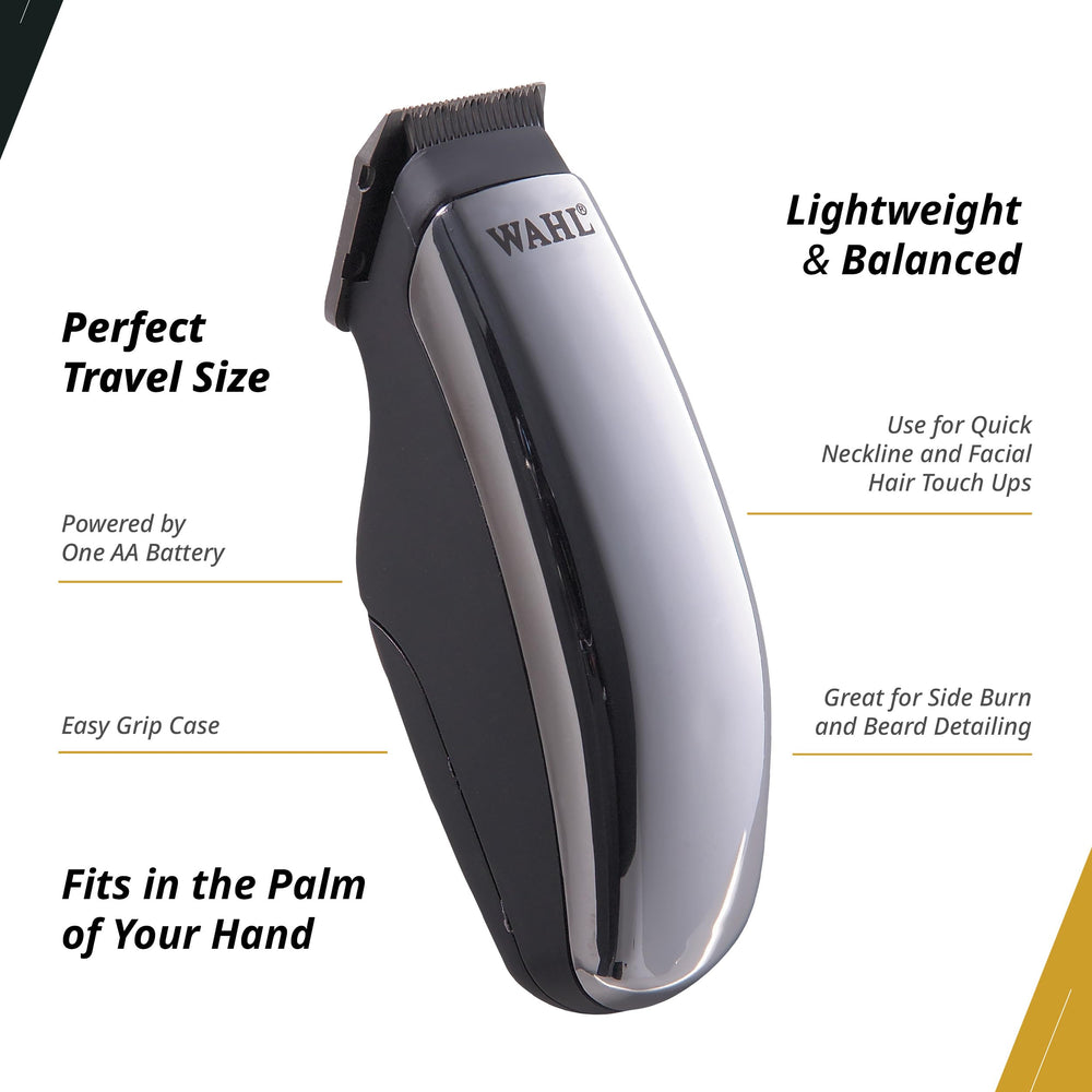 Wahl Professional trimmer with two trimming guides showing versatility benefit