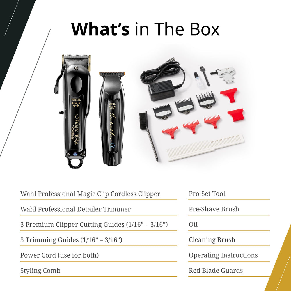 Wahl Magic Clip side profile displaying adjustable taper lever for seamless blending