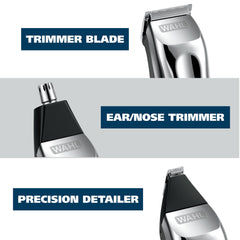 Wahl no-slip silicone grip detail for steady precise trimming control