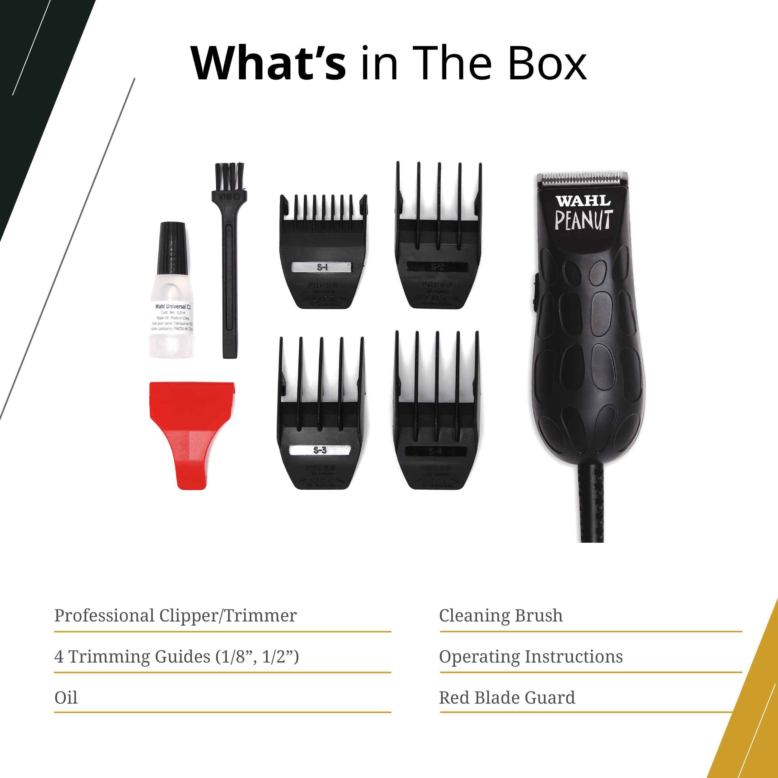 Wahl Professional detached blade illustrating easy replacement and maintenance