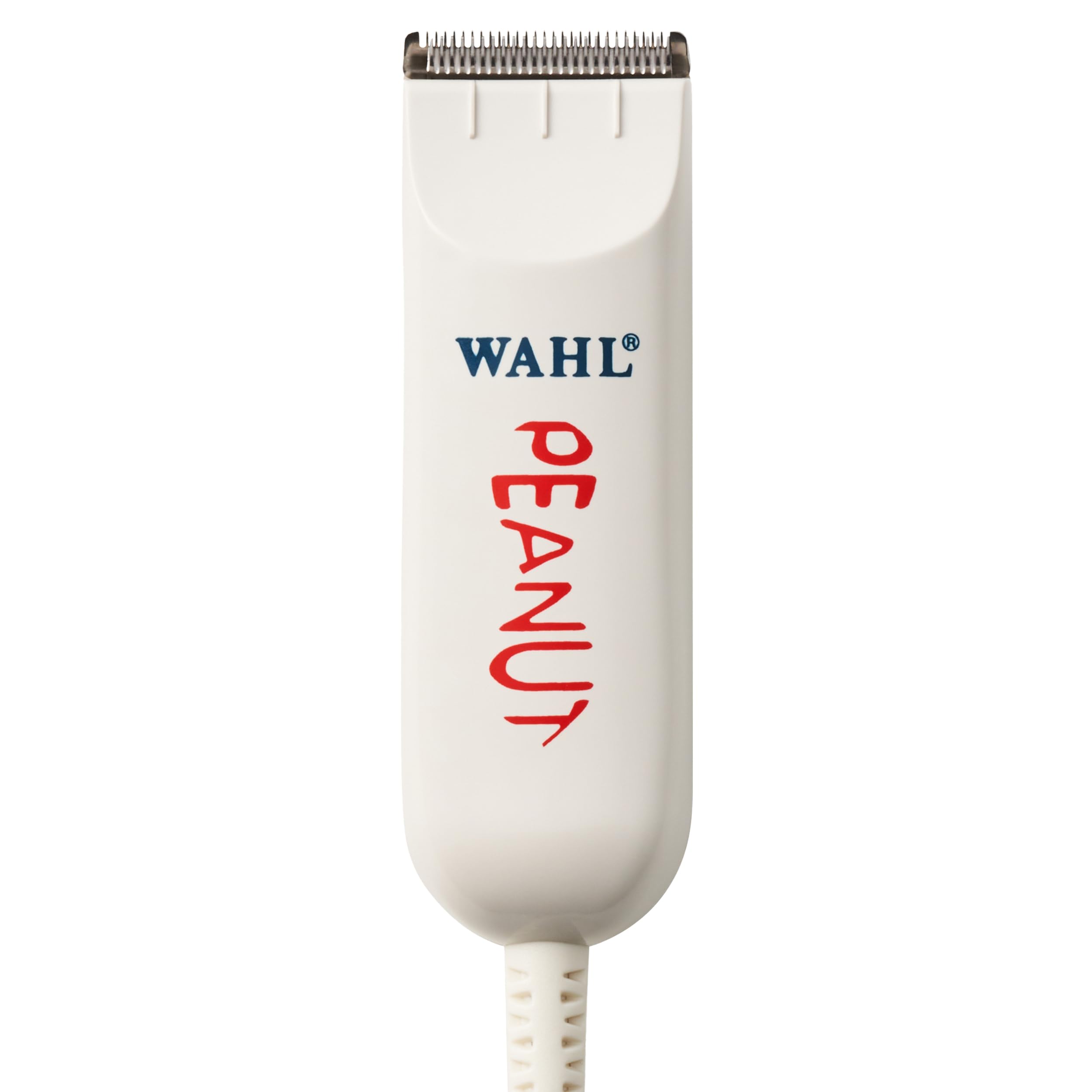 Wahl Professional Peanut front view showing compact trimmer and controls benefit compact handling