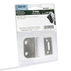 Wahl professional blade edge close-up highlighting sharp teeth for precise, clean cuts