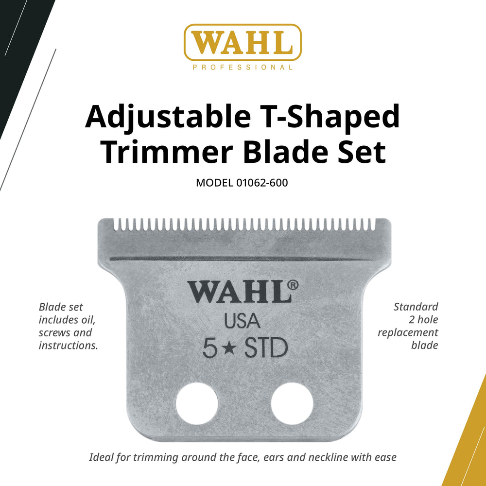 Wahl Professional blade side profile detail illustrating durable construction and stability