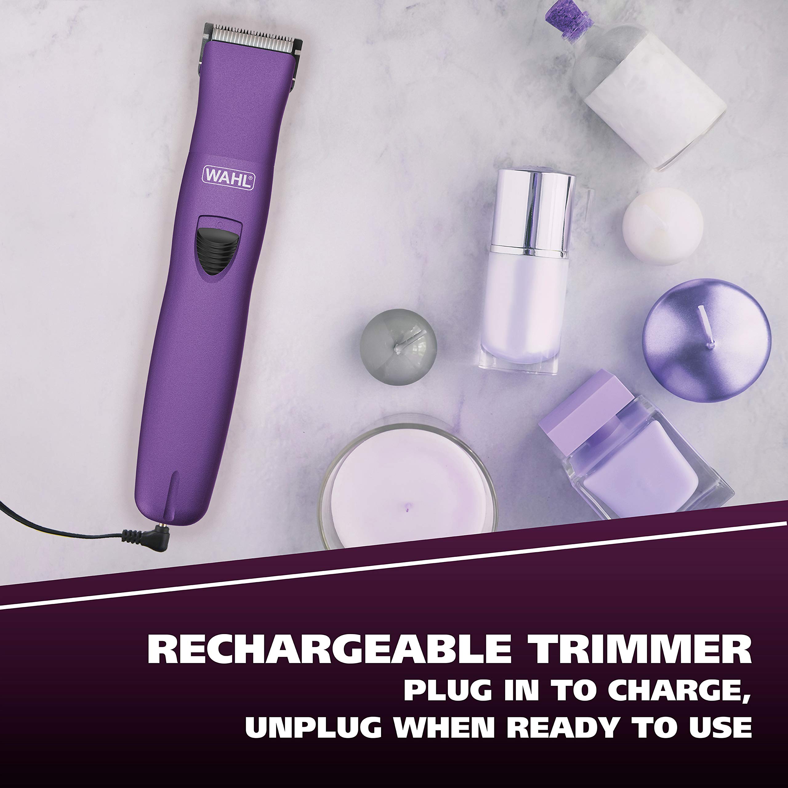 Wahl Pure Confidence rotary shaver head close-up for smooth finish