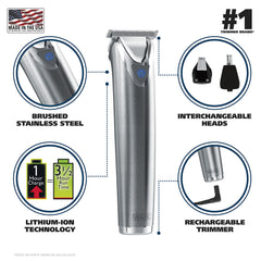 Wahl rotary personal trimmer detail for safe nose and ear hair removal