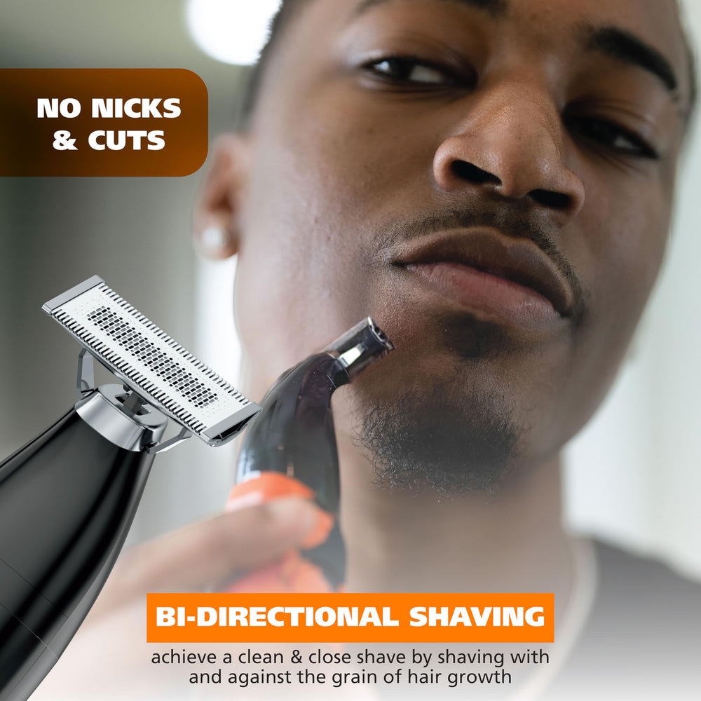 Wahl TrimNinja double-sided shaver head delivering smooth, low-irritation shaves
