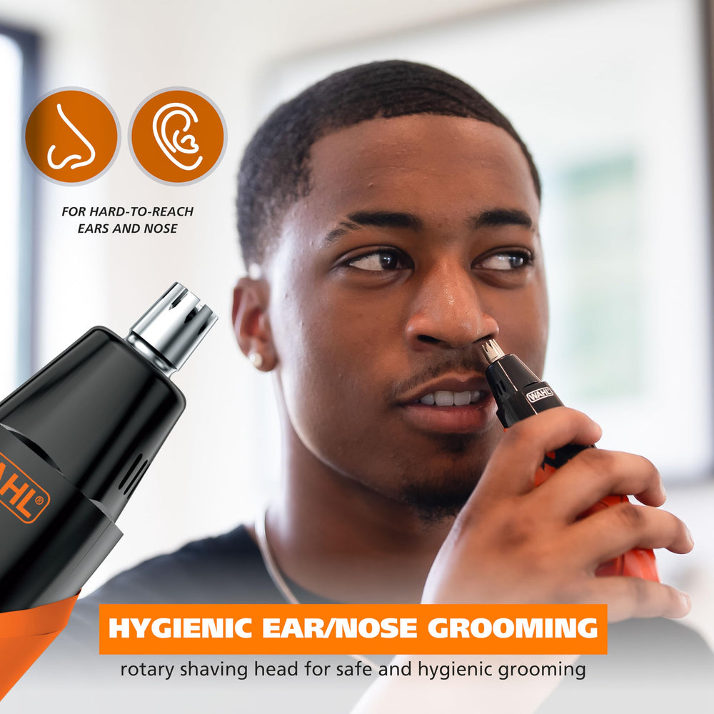 Wahl TrimNinja guide combs array illustrating accurate length customization