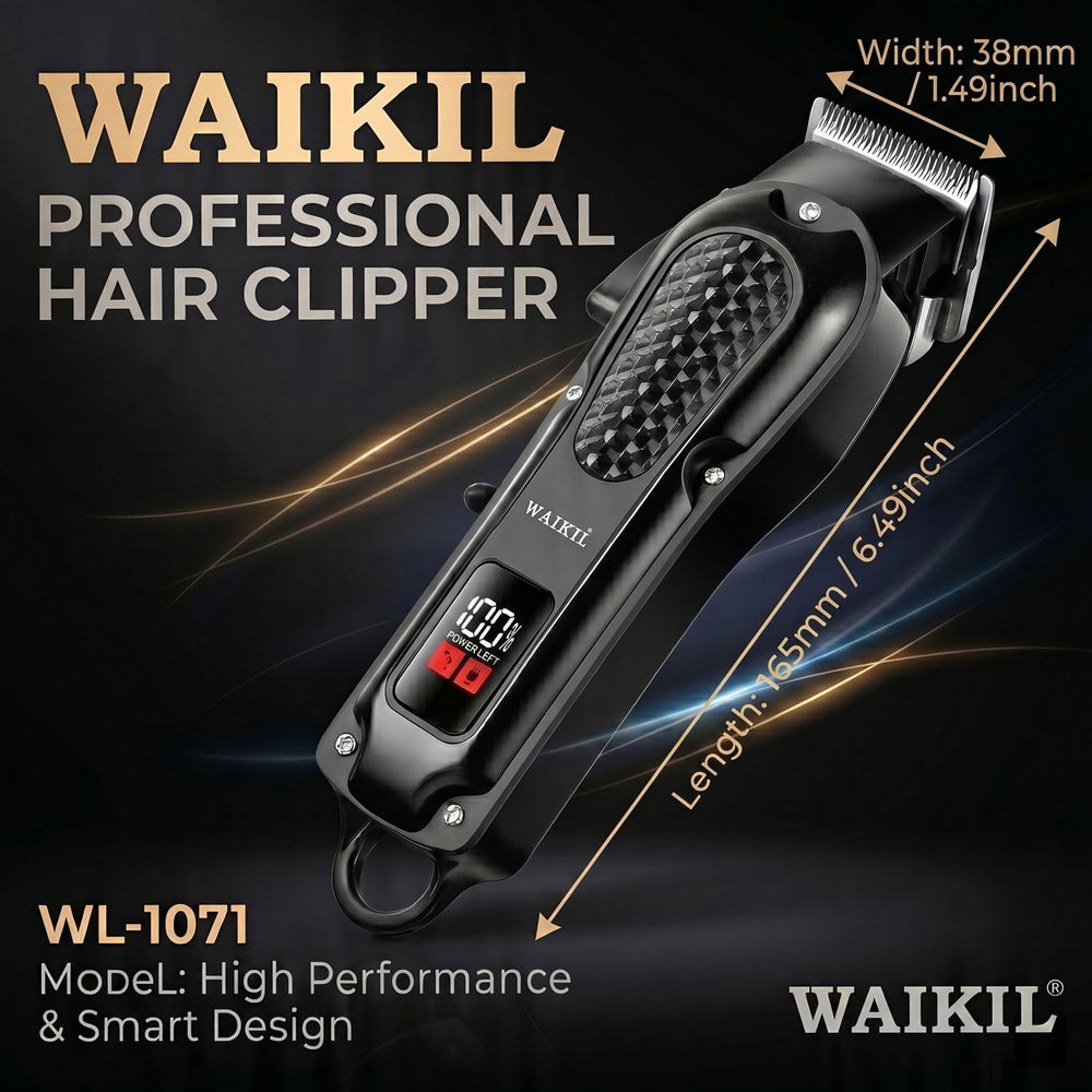 WAIKIL titanium-steel blade close-up demonstrating sharp self-grinding edge for precise cuts