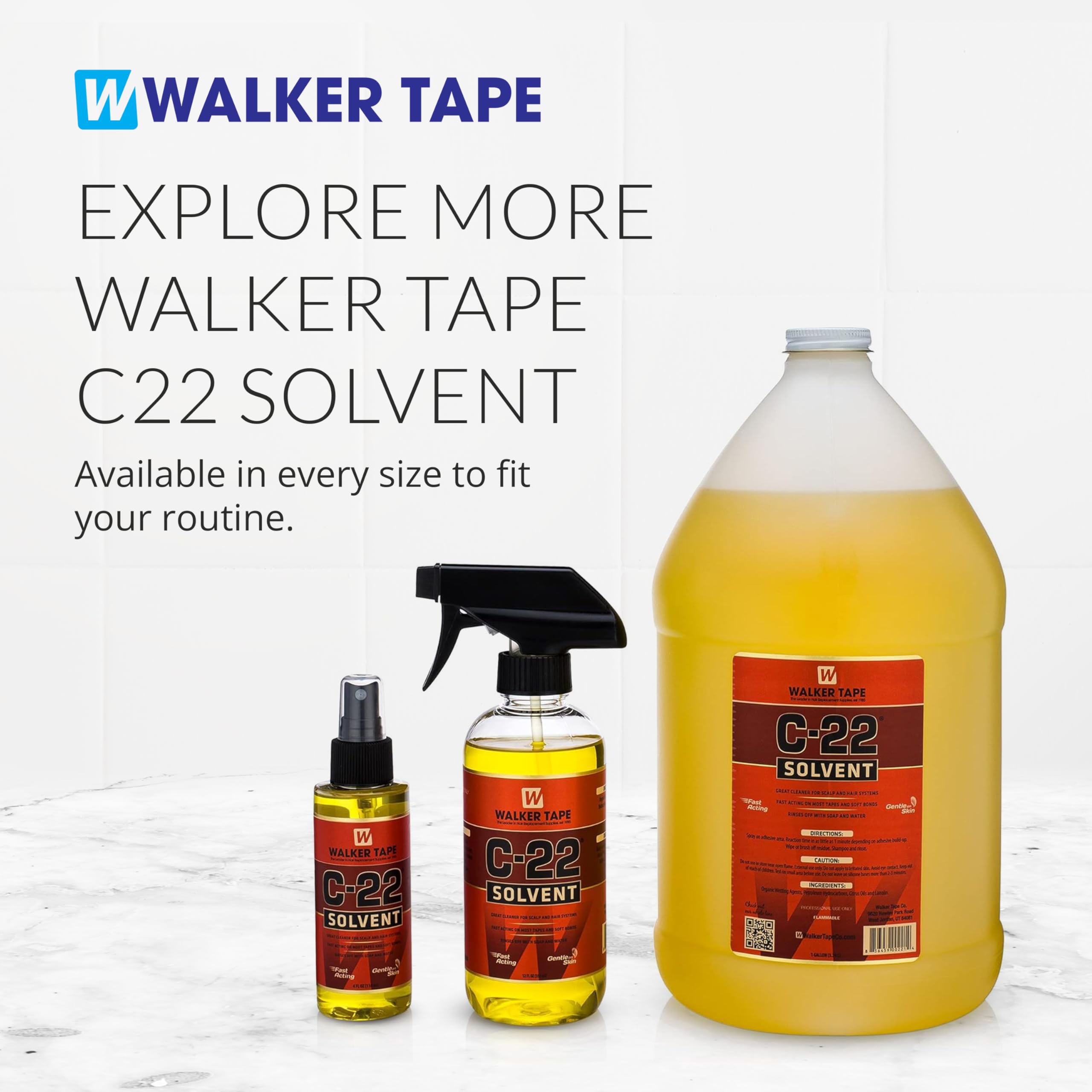 Stylist using Walker Tape C-22 in salon removing tape-in extension showing professional workflow benefit
