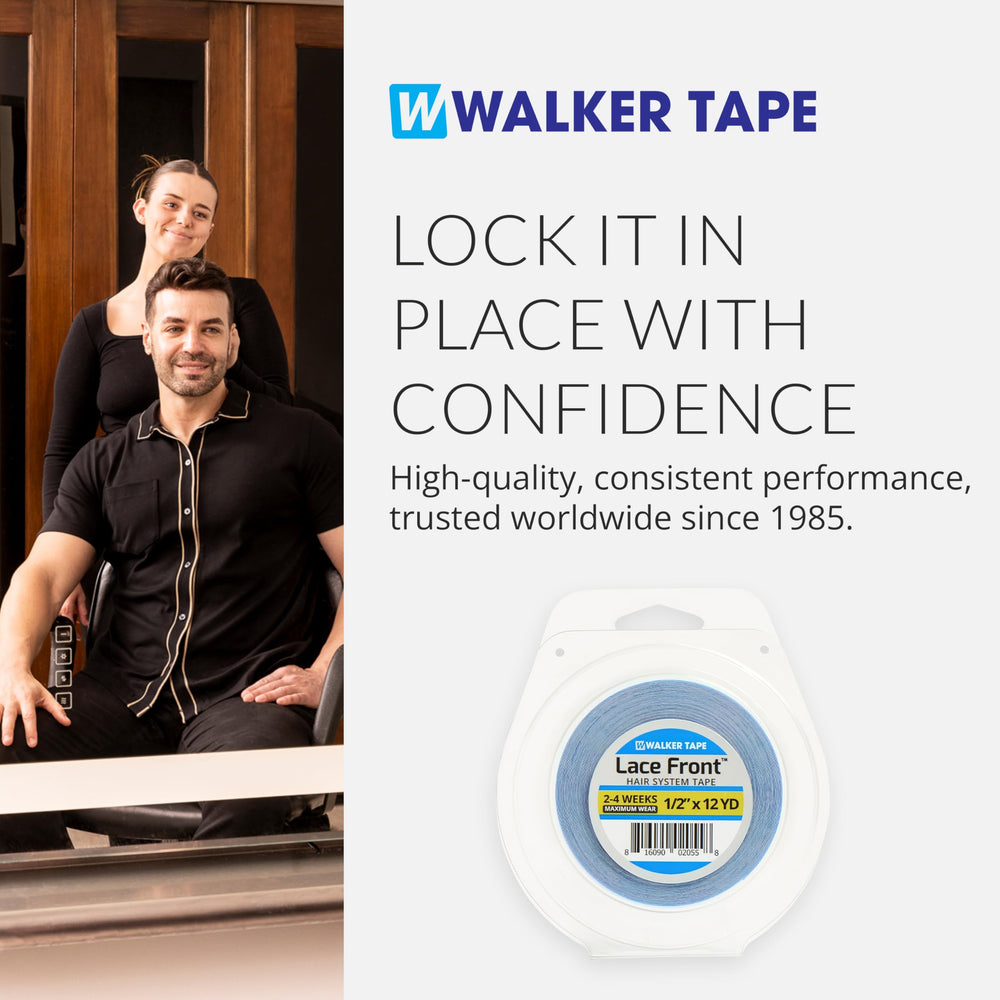 Walker Tape in stylist setting demonstrating professional-ready performance