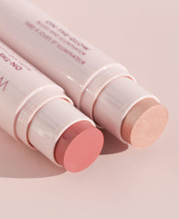 Wander Beauty close-up of stick tip highlighting creamy texture and easy glide
