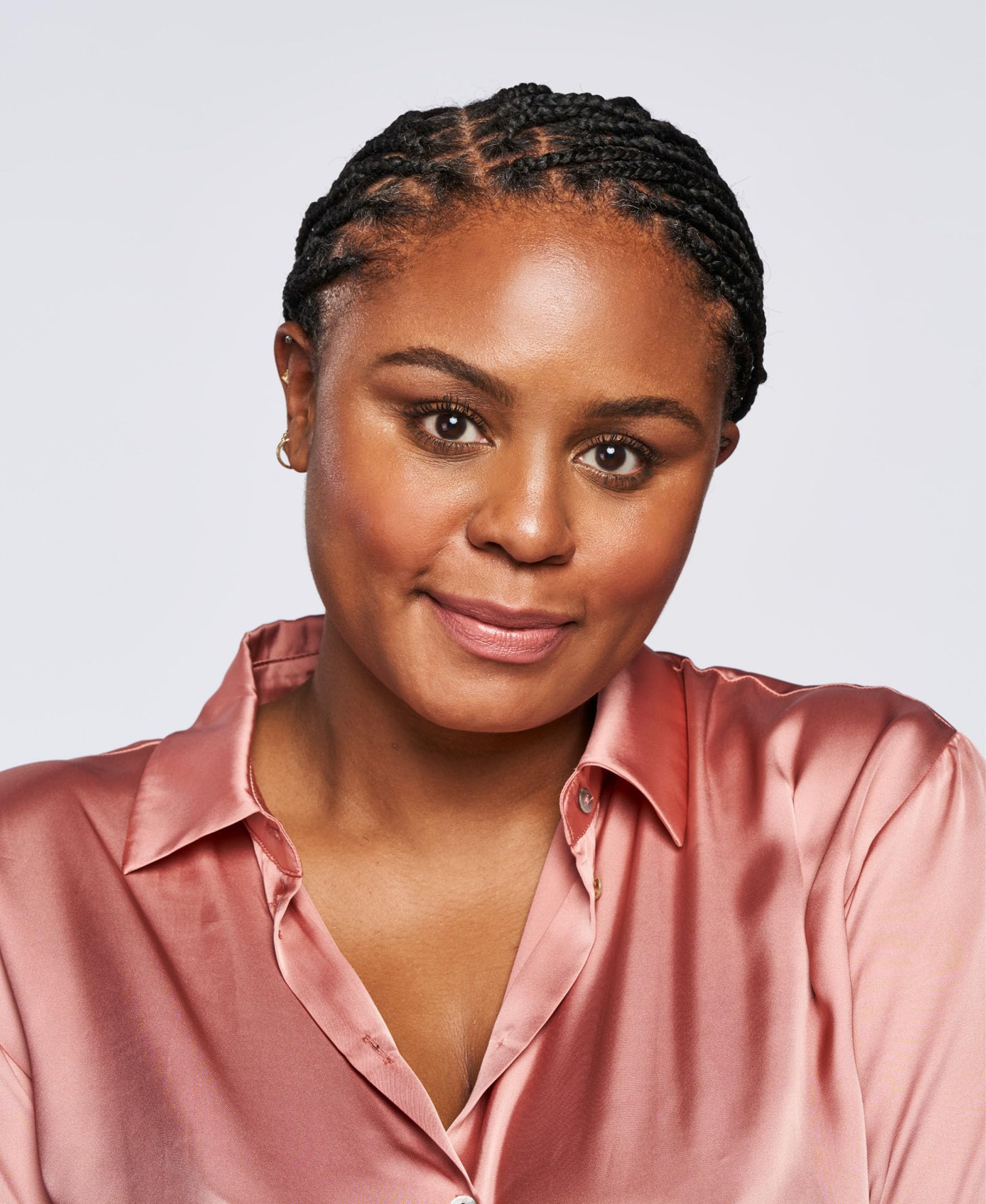 Wander Beauty lips with subtle Bare/Nude Glow sheen for hydrating color