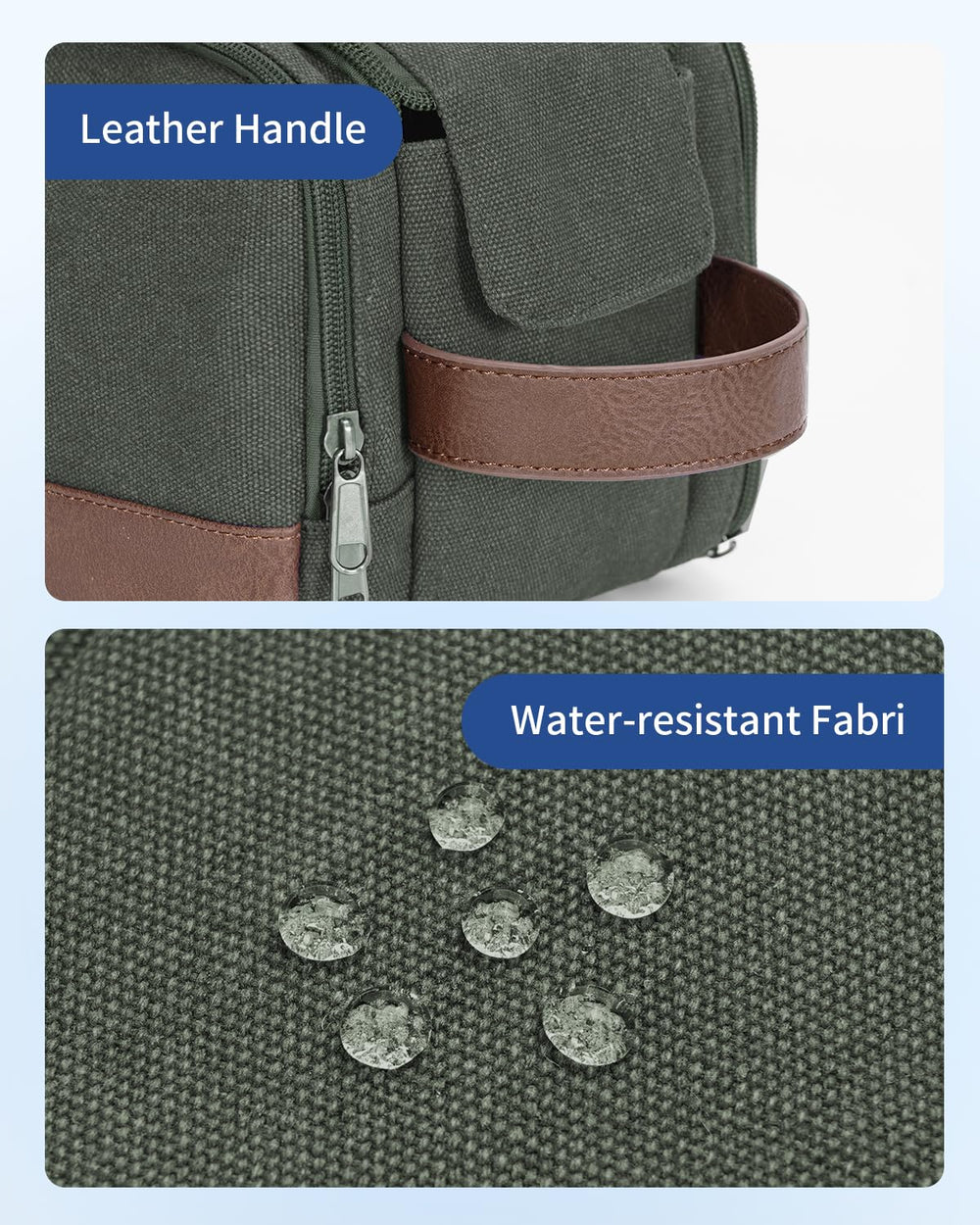 WANDF size comparison with travel items to visualize capacity