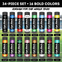 Warmify open sticks displaying 16 colors to pick bold team combinations