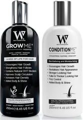 Watermans front packaging showing shampoo and conditioner for easy identification and confidence