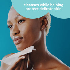 Open WaterWipes pack dispensing a single sheet for convenience