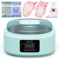 Wattne front view of paraffin wax machine showing compact design and ease of use