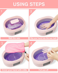 Wattne open basin showing large capacity for hands, elbows or feet comfort