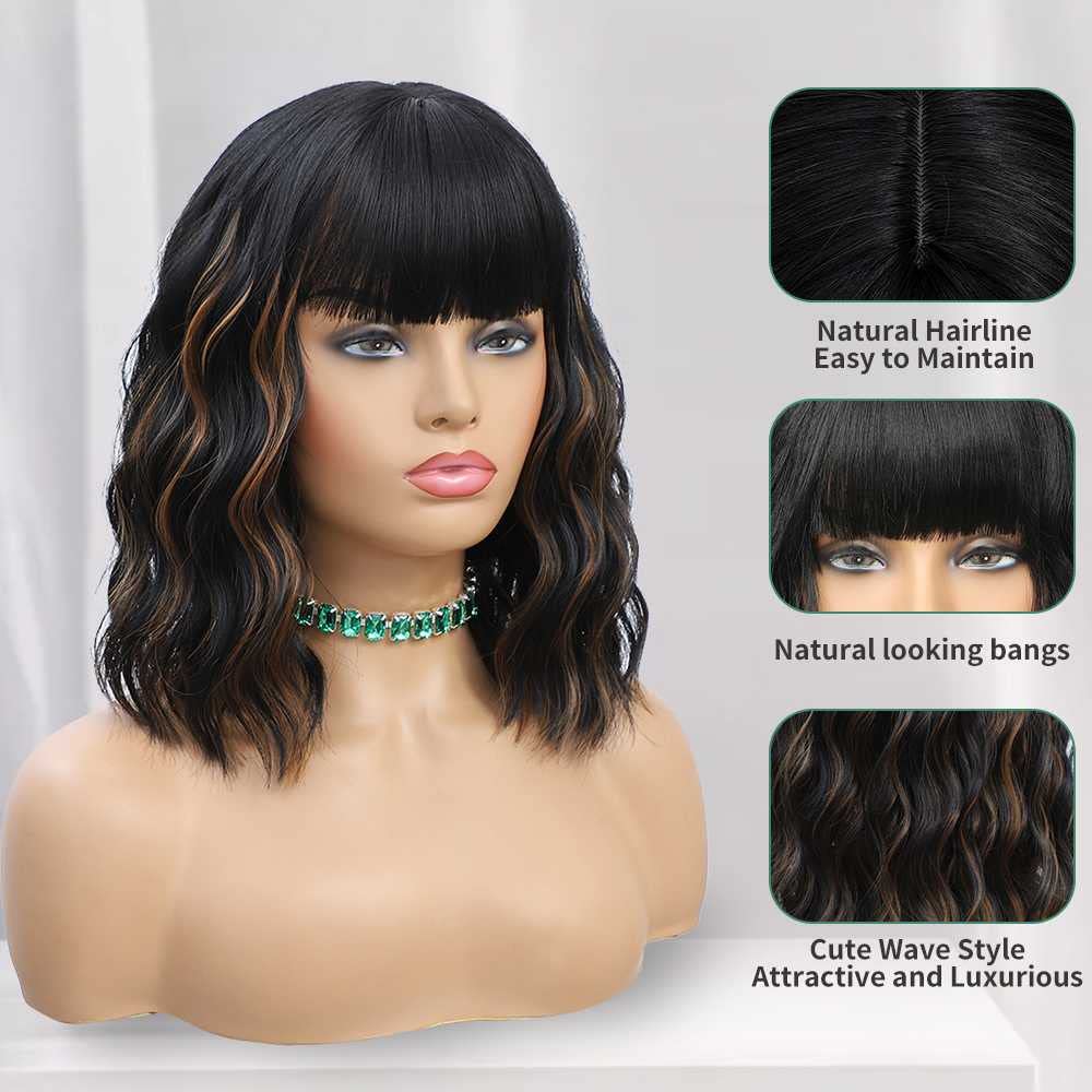 WAVE&BREEZE close-up of simulated scalp revealing realistic part and depth
