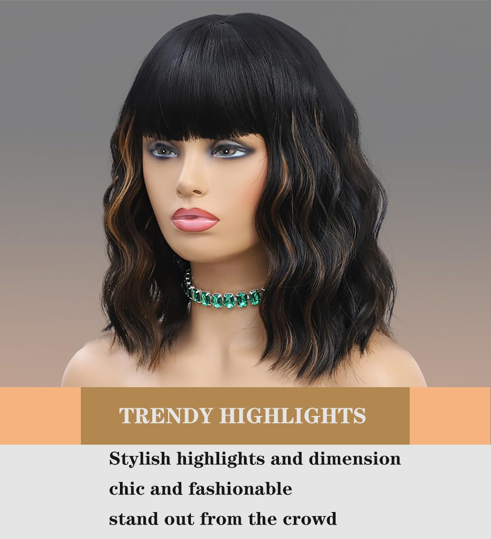 WAVE&BREEZE wig cap and accessories included for comfortable secure fit