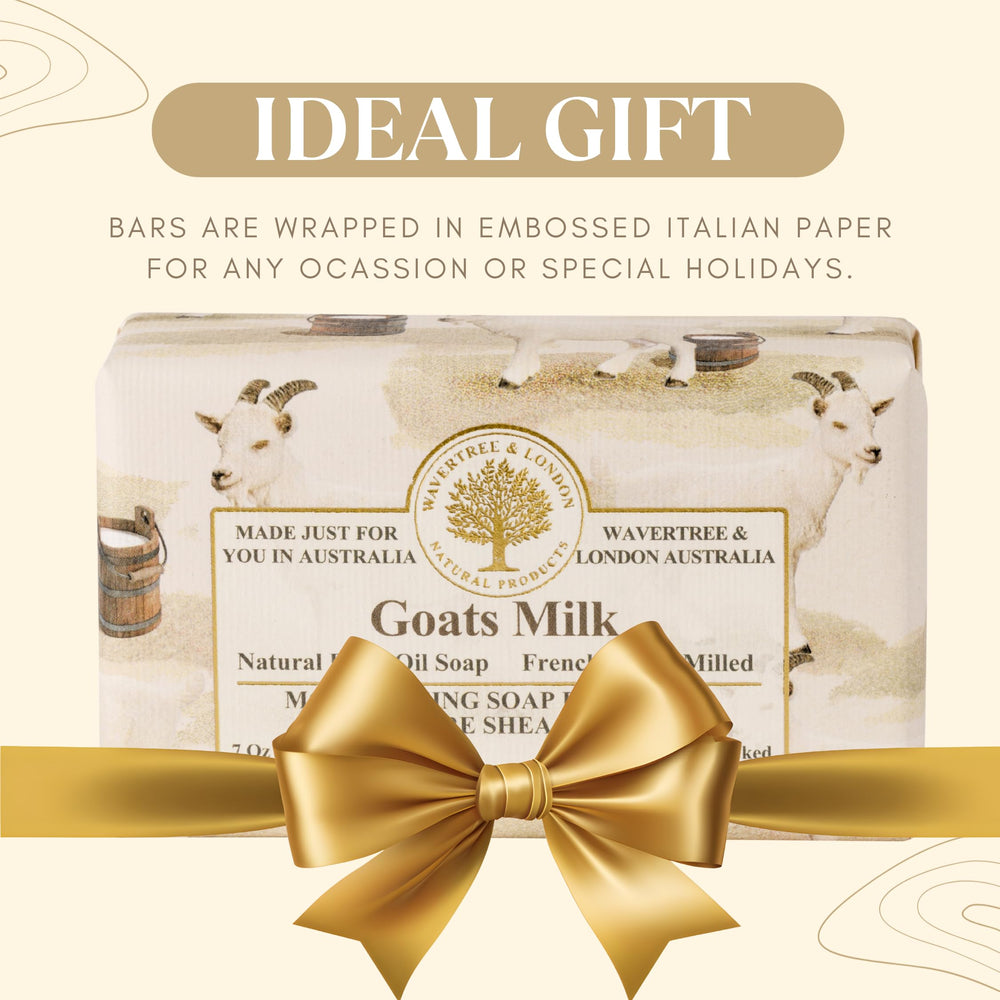 Wavertree & London individually wrapped bars presented as elegant gift