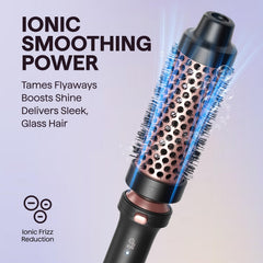 wavytalk 1.25-inch curling barrel detail delivering consistent medium-sized curls quickly