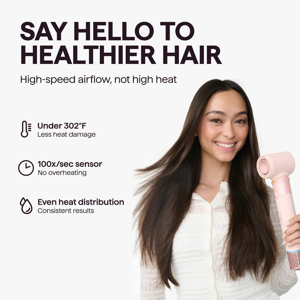 wavytalk high-speed dryer head drying and shaping hair quickly for time-saving styling