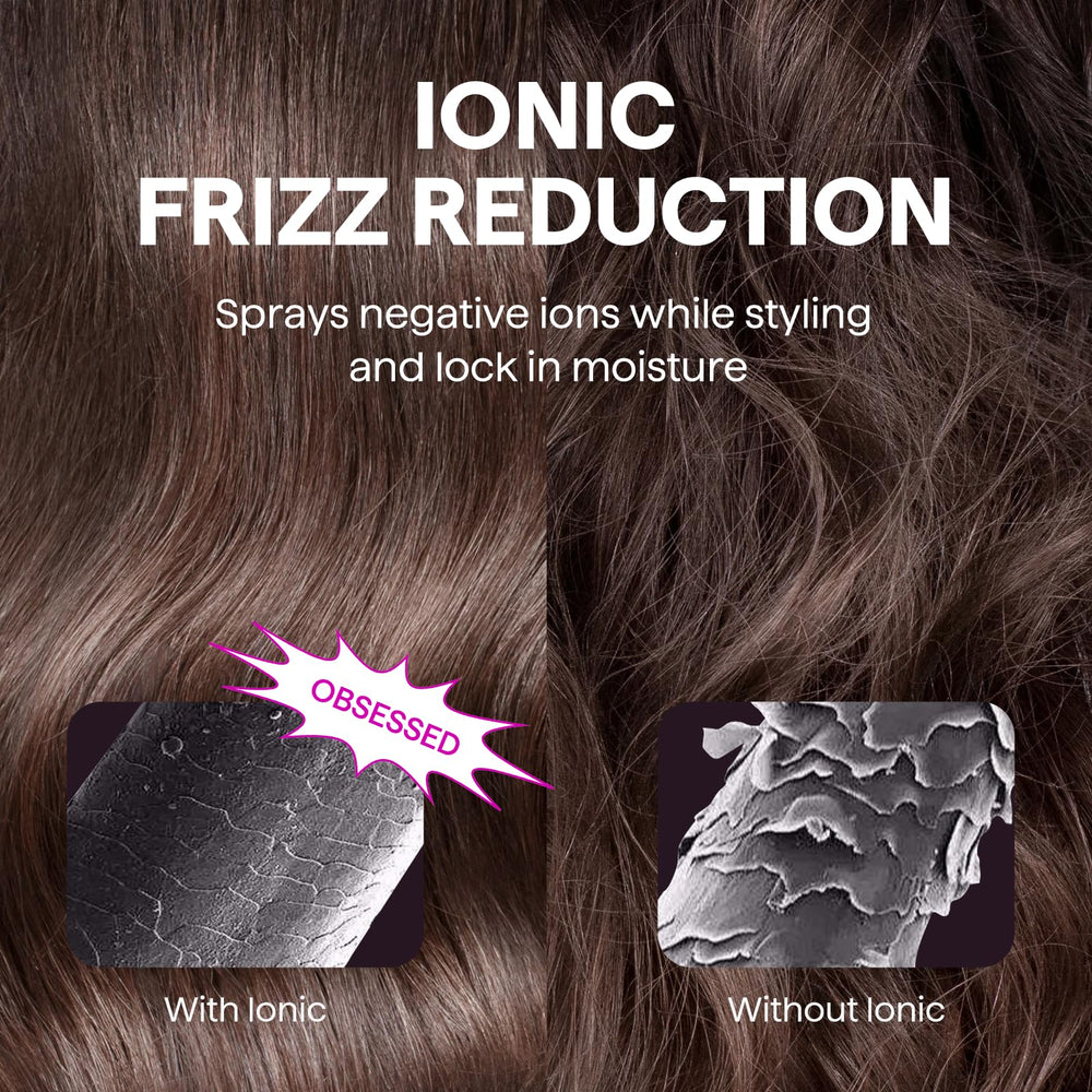 wavytalk firm bristles detail detangling hair while reducing frizz for faster styling