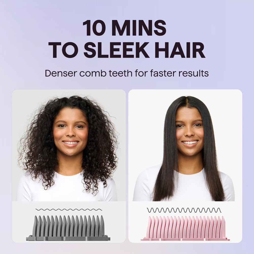 wavytalk brush in hand scale demonstrating lightweight design for comfortable styling