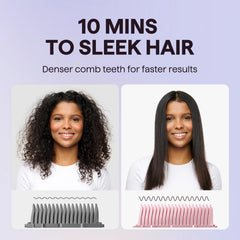 wavytalk brush in hand scale demonstrating lightweight design for comfortable styling