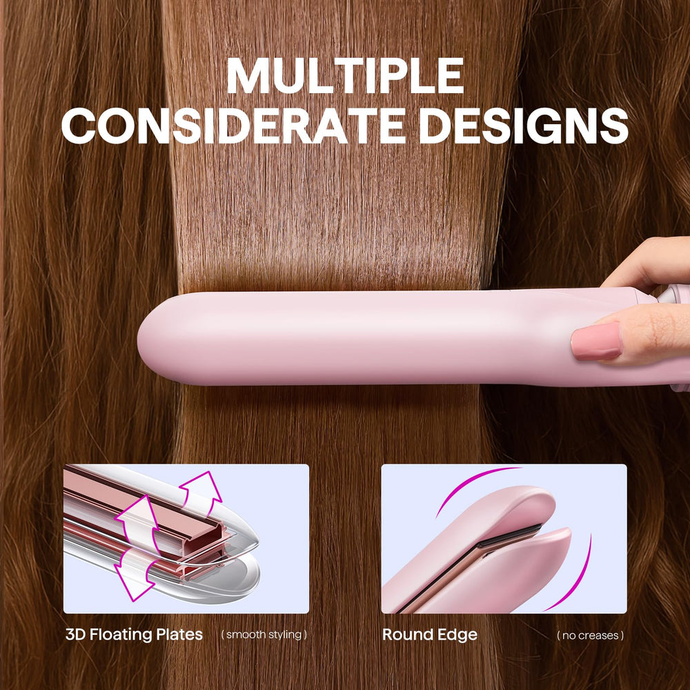 wavytalk heated round brush bristles close-up for smooth volume