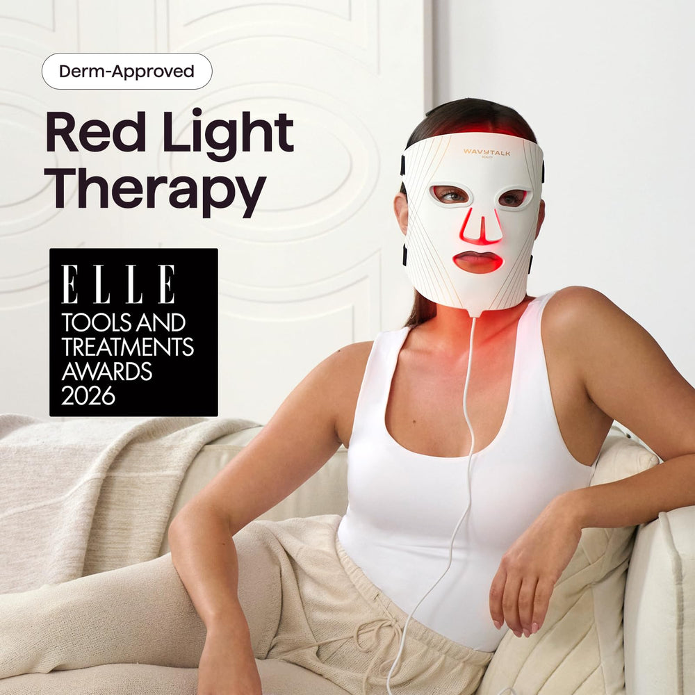 wavytalk LED array close-up revealing high-purity chips for powerful therapy