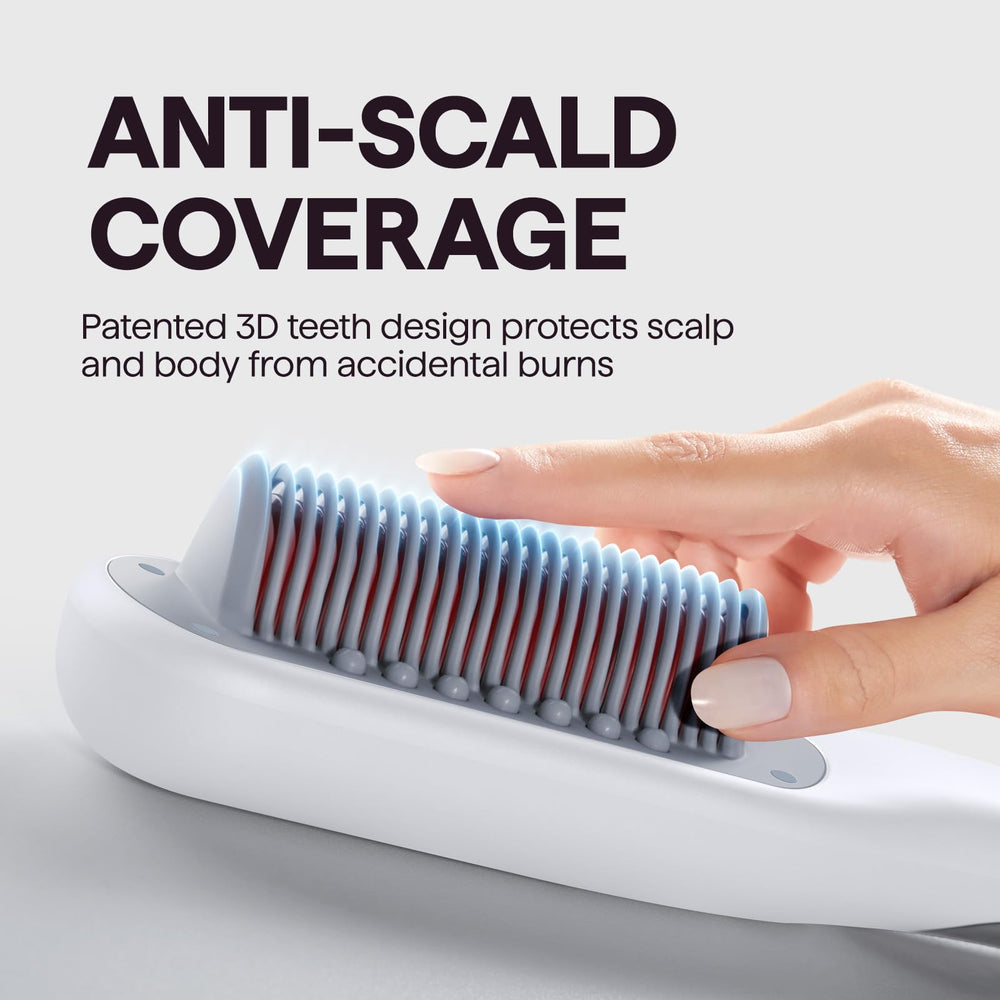 wavytalk size comparison handheld to show portable styling and travel benefit